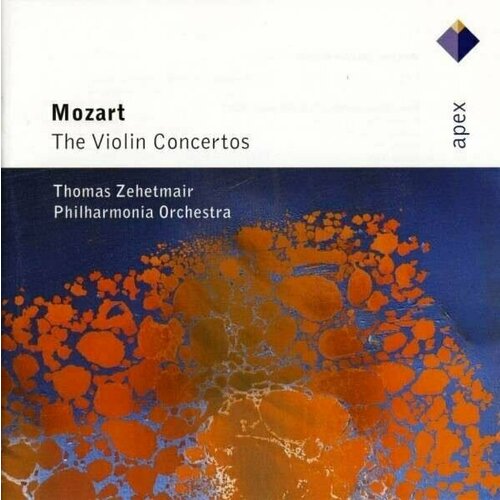 AUDIO CD MOZART: Violin Concertos 1 - 6. / Philharmonia Orchestra; Thomas Zehetmair. 2 CD