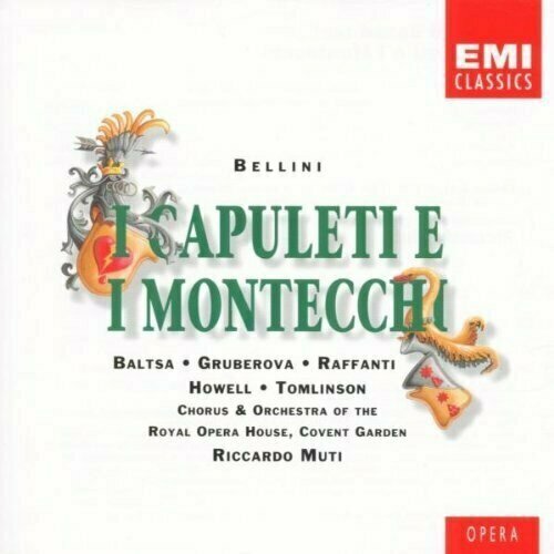 AUDIO CD Bellini, I Capuleti e i Montecchi. (Baltsa, Gruberova, Howell et al. Covent Garden / Muti). 2 CD