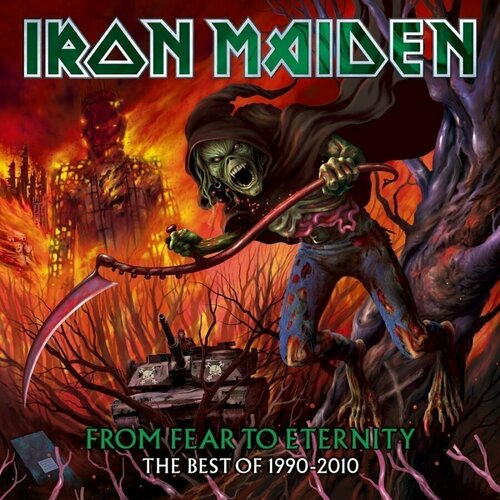 AUDIO CD Iron Maiden: From Fear To Eternity: The Best Of 1990 - 2010. 2 CD виниловая пластинка warner music iron maiden from fear to eternity the best of 1990 2010 3 lp