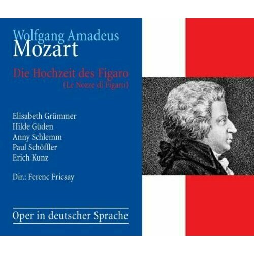 AUDIO CD Mozart: Le nozze di Figaro, K492. Radio-Sinfonie-Orchester Kö