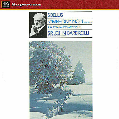 Виниловая пластинка Sibelius Symphony No. 4. SIR JOHN BARBIROLLI - THE HALLE ORCHESTR. 1 LP sibelius complete emi stereo recordings symphonies 1 7 halle orchestra barbirolli