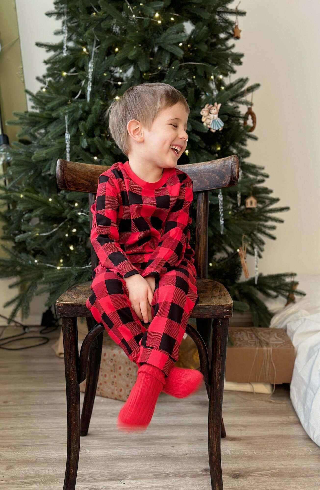 Пижама Mal Mala размер 116 красный