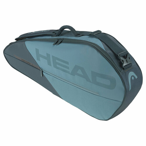 Сумка-чехол 1-3 ракетки HEAD Tour Racquet Bag S, Turquoise теннисная сумка рюкзак head djokovic 9r supercombi серый черный