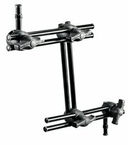 Кронштейн шарнирный Manfrotto 396AB-3 Double Arm трехсекционный с двумя пальцами 16 мм