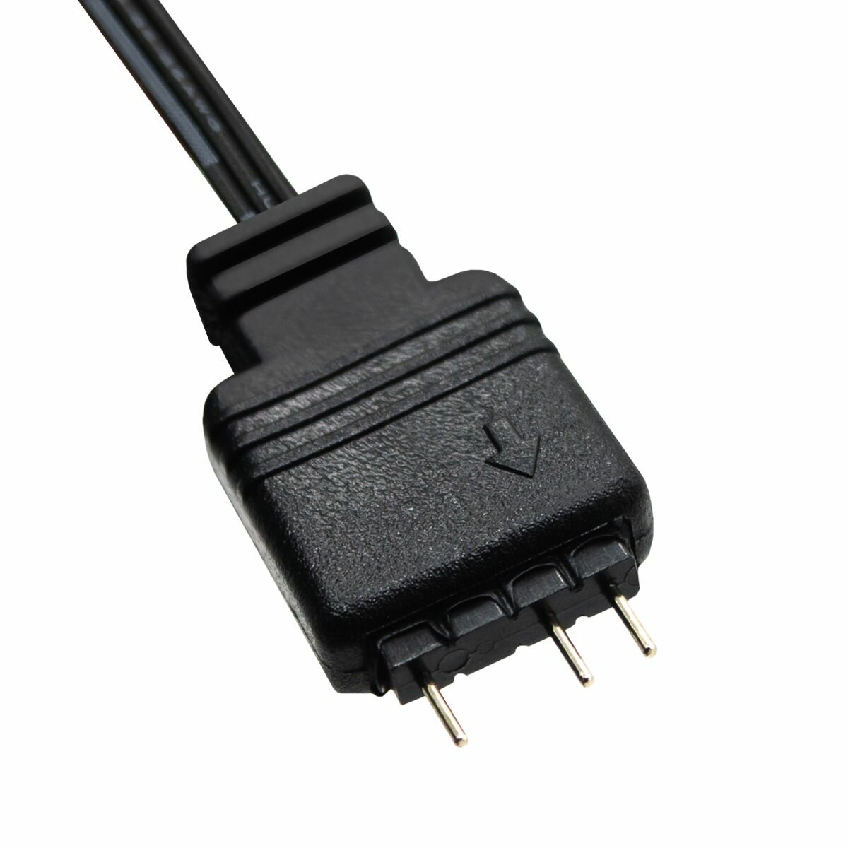Сплиттер ARGB 4 разъема для ПК, кабель разветвитель на 3Pin для вентиляторов, светодиодных лент, держателей и др, удлинитель 30см, подключение 5v3Pin
