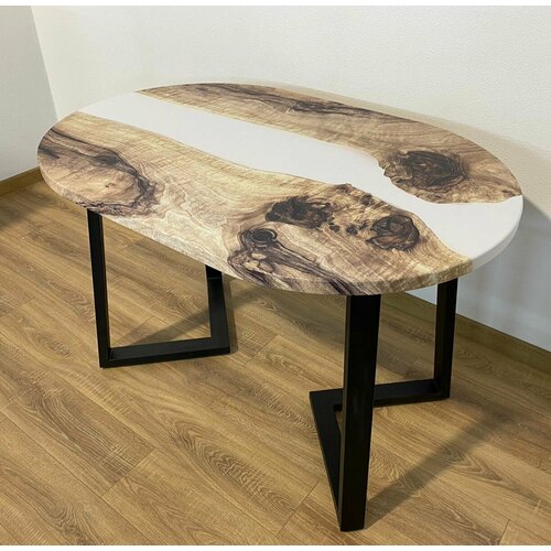 Стол обеденный овальный THETABLE 140х80 см 475/1.1