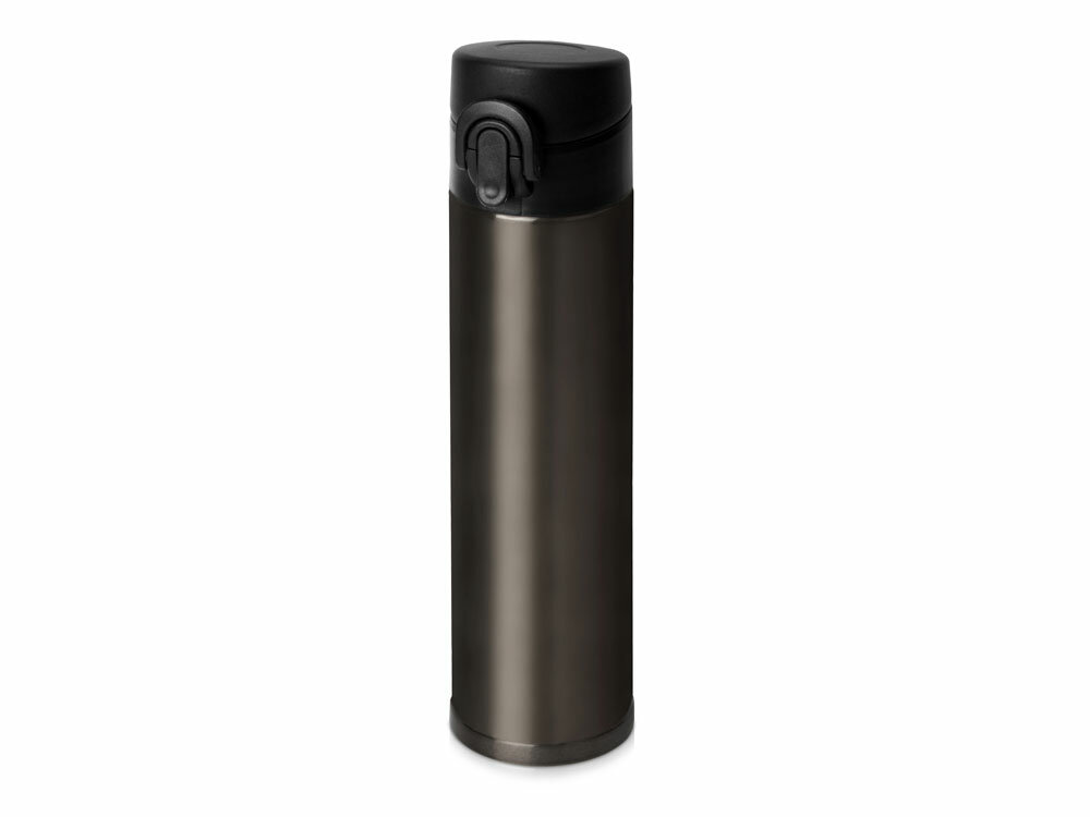 Вакуумная герметичная термокружка «Inter», 300 мл, цвет темно-серый - фотография № 1