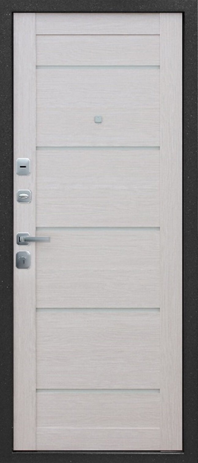 Дверь 9 см Серебро Лиственница беж Царга 860L - фотография № 3