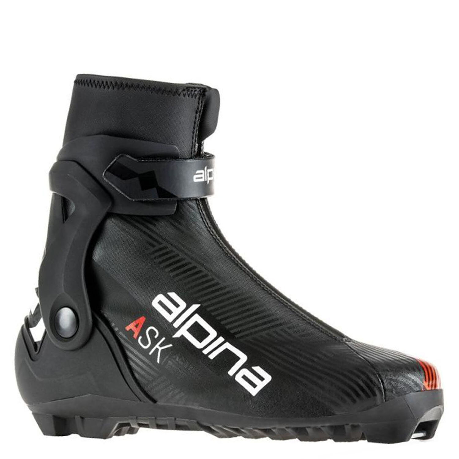 Лыжные ботинки Alpina. Action Skate Black/White/Red (EUR:42)