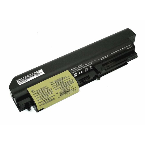 Аккумулятор для ноутбука IBM Lenovo ThinkPad T60, R61e, R61i, T61p, R400, T400 Series. 10.8V 5200mAh 42T5263, 42T5227