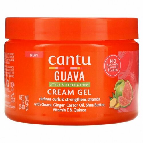 Cantu, Guava Style & Strengthen, крем-гель, 340 г