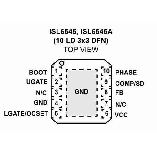 Микросхема ISL6545A