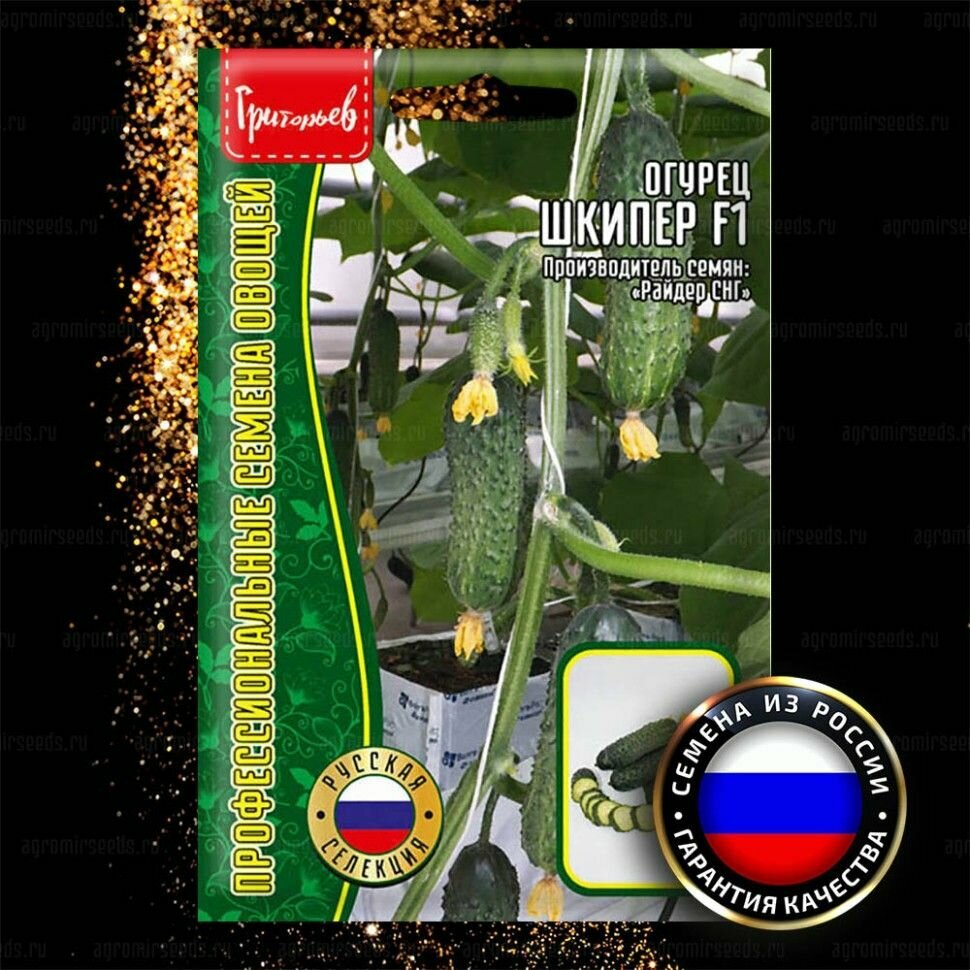 Огурец шкипер F1 20 семян /Редкие семена