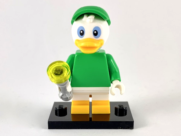 Минифигурка Лего Lego coldis2-5 Louie Duck, Disney, Series 2 (Complete Set with Stand and Accessories)