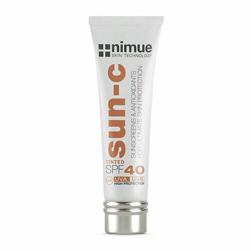 Солнцезащитный крем SPF 40 с тонирующим эффектом средний 60 мл NIMUE Sun-C Tinted SPF 40 60 мл солнцезащитный крем для лица с тонирующим эффектом