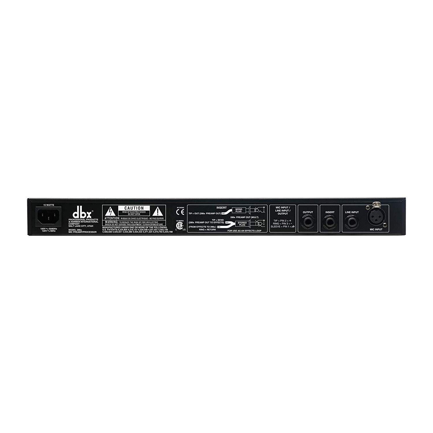 Микрофонный предусилитель Dbx 286S