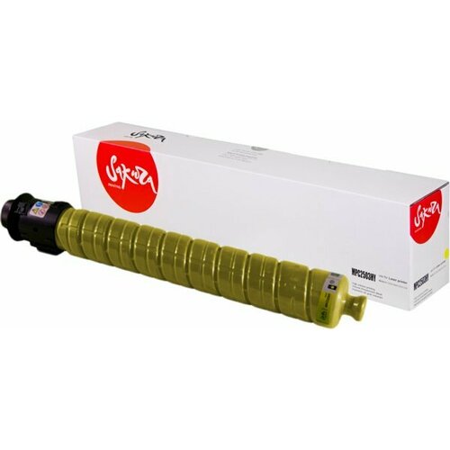 Тонер-картридж ELP Aficio MP C3003/C3004/C3503/C3504 yellow, type MPC3503E 18K тонер картридж ricoh aficio mp c3003 c3004 c3503 c3504 type mpc3503e cyan 18k туба 350г elp imaging®