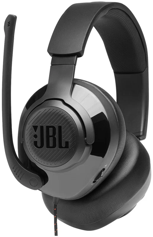 JBL Quantum 200 Наушники черные (JBLQUANTUM200BLK)