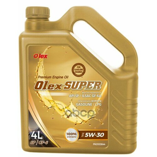 Масло Моторное 4L 5W30 Olex Super Sp Olex арт. PK0100644