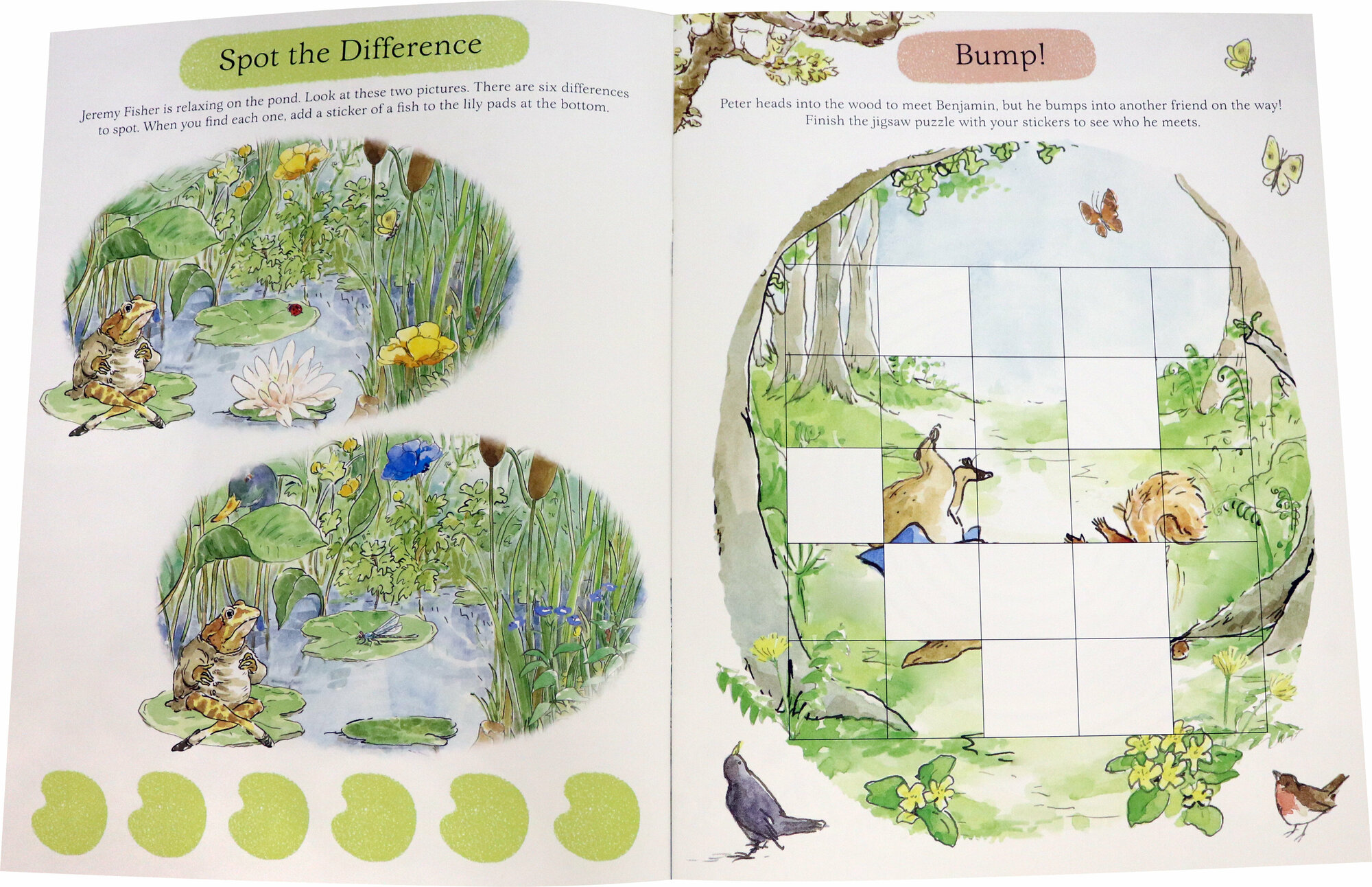 Peter Rabbit Hoppy Holidays. Sticker Activity Book - фото №3