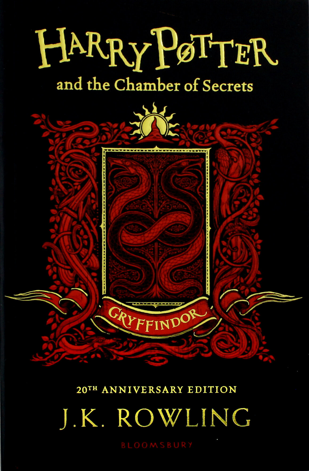 Harry Potter and the Chamber of Secrets - Gryffindor Edition / Гарри Поттер и Тайная комната / Книга на Английском