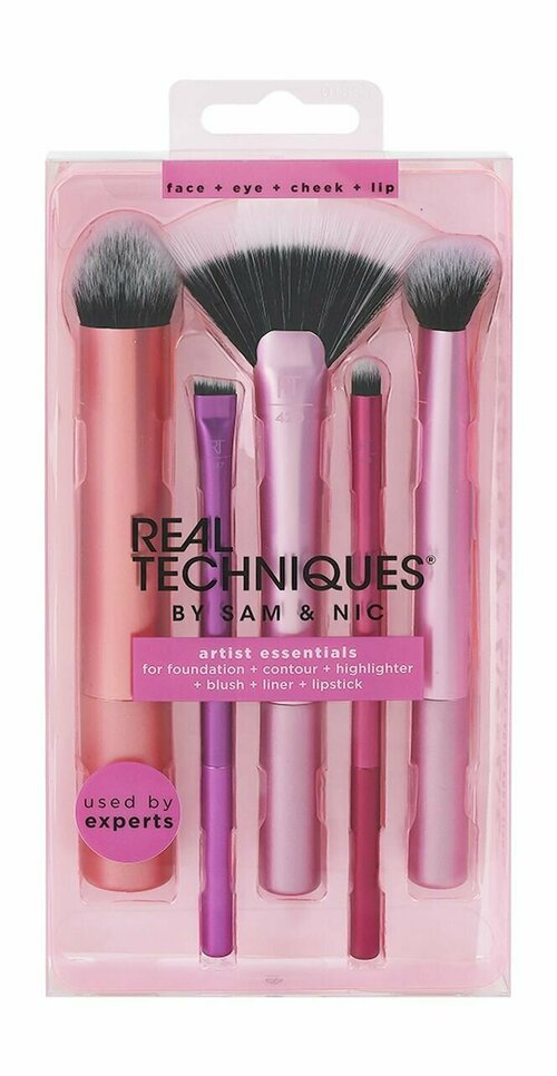 Набор из 5 кистей / Real Techniques Artist Essentials Brush Set