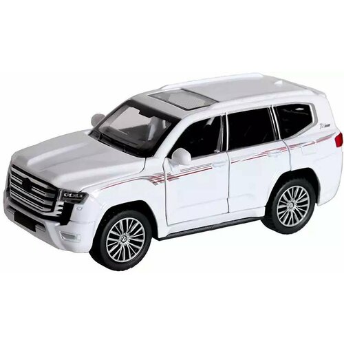 Модель машины Toyota Land Cruiser LC300 1:32 15,5см свет, звук, Инерционный механизм 50335 детская машинка джип тойота ленд крузер 300 1 32 внедорожник