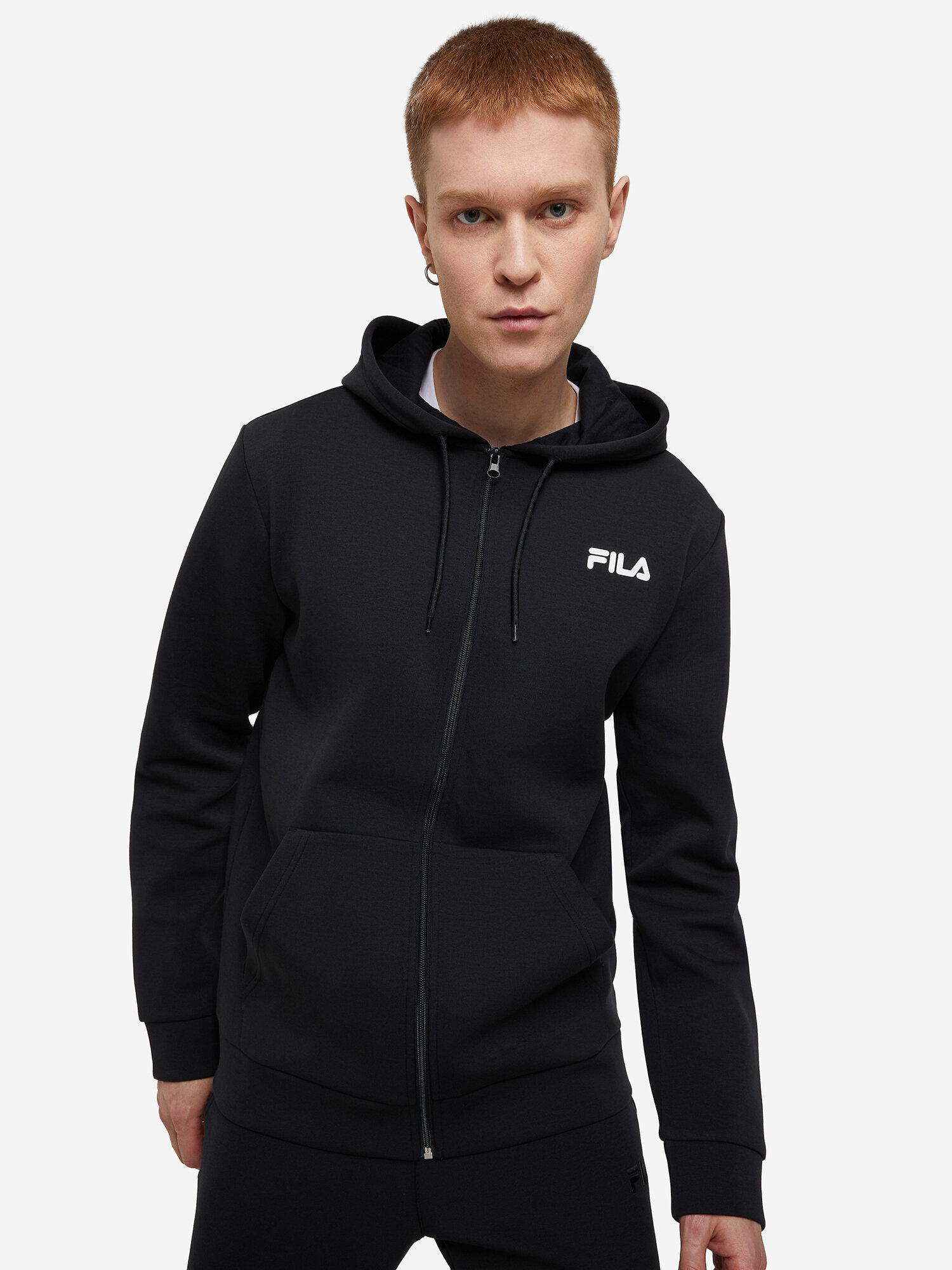 Толстовка Fila, размер 44-46, , черный