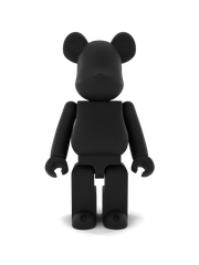 Коллекционный мишка BearBrick для детей и взрослых, 28 см, черный