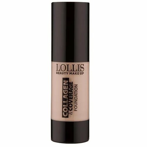 LOLLIS Тональный крем для лица Collagen Coverage Foundation 02 lollis тональный крем для лица collagen coverage foundation 01