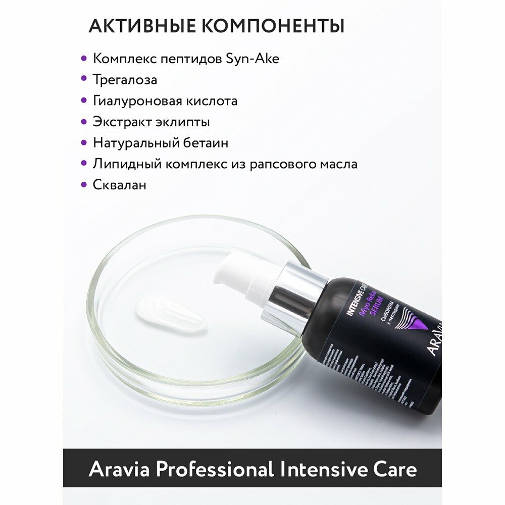 Aravia professional Сыворотка с пептидами Myo Relax-Serum, 50 мл (Aravia professional, ) - фото №9