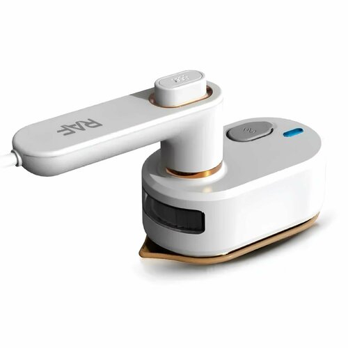 Утюг портативный дорожный 1236B 38Вт для рукоделия детской одежды отпаривание тефлоновый антипригарный Цвет БелыйRAF 430₽