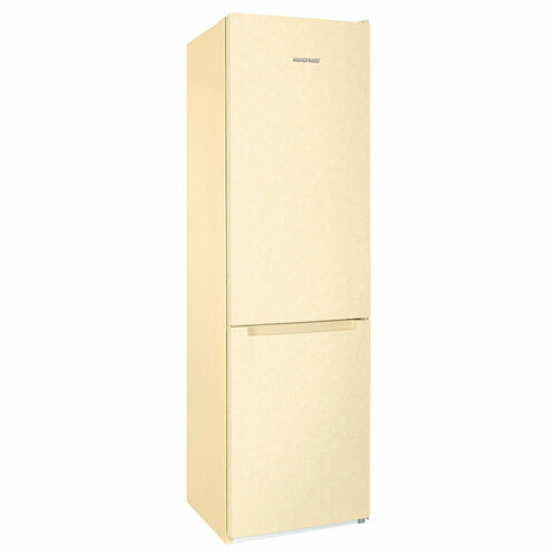 Холодильник NORDFROST NRB 164NF Me двухкамерный, No Frost в МК, высота 203 см,343 л, мрамор бежевый