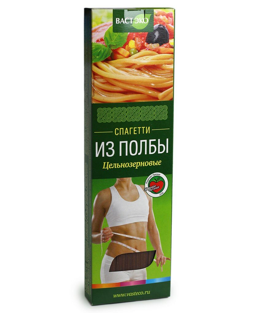 Спагетти Вастэко, цельнозерновые из полбы Фитнес, 400 г - фото №13