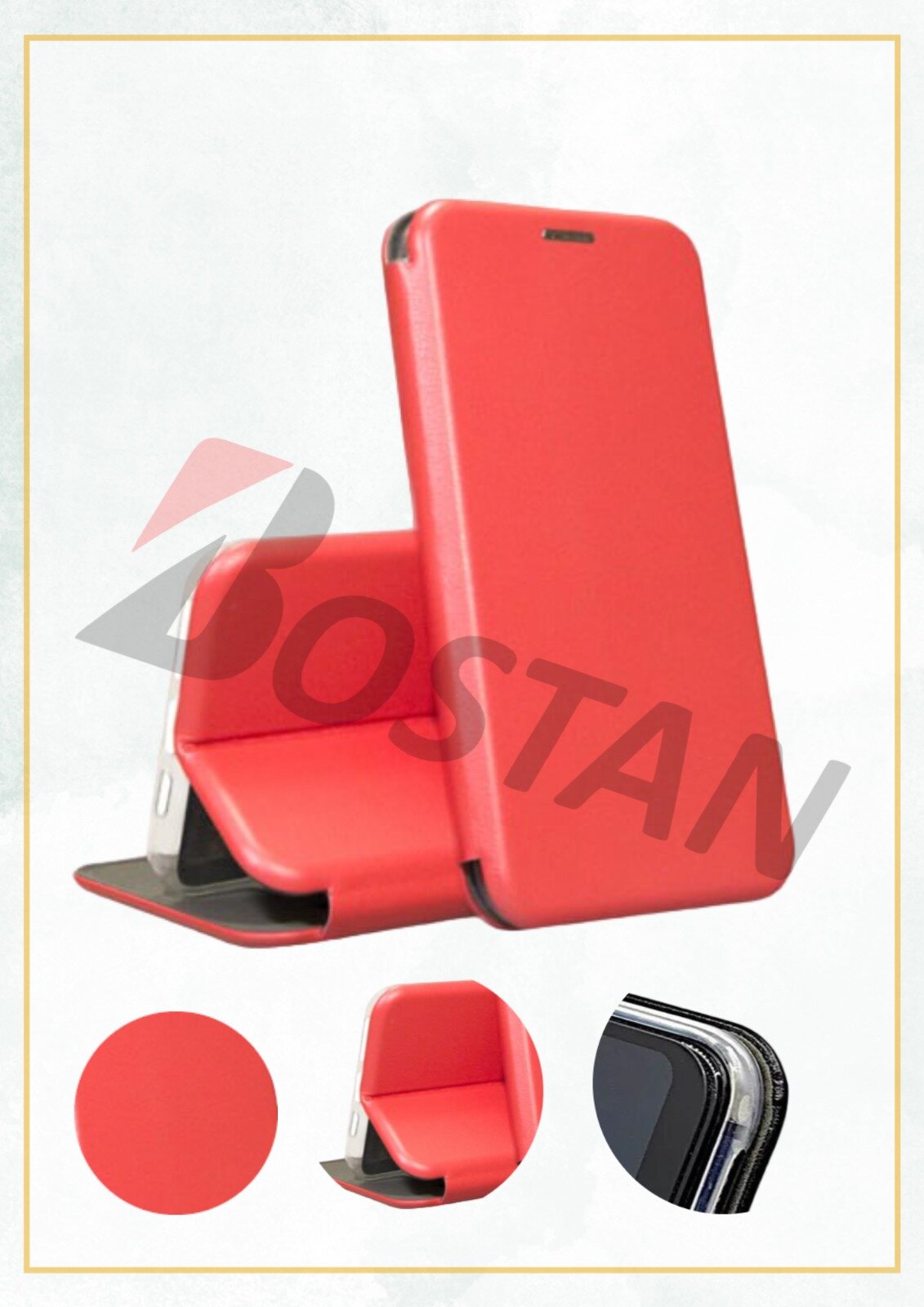 Чехол книжка Bostan aks для Samsung A51 с защитой камеры