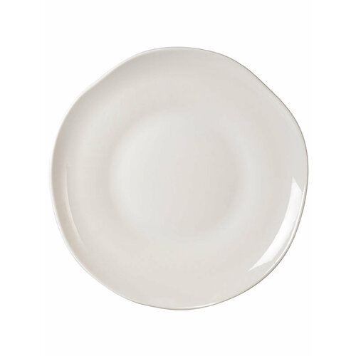 Тарелка плоская Rinart Cream Kayla фигурная, 28 см