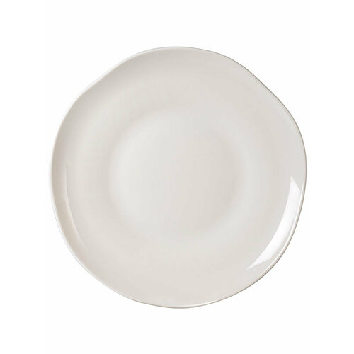 Тарелка плоская Rinart Cream Kayla фигурная, 28 см