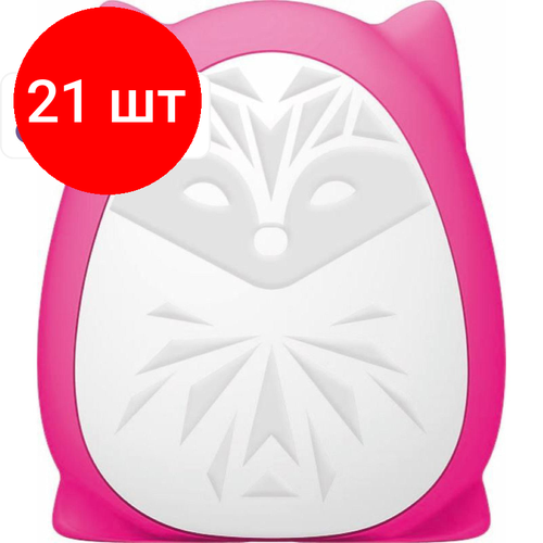 Комплект 21 штук, Ластик Maped MINI CUTE Squeeze, полимер, фигурный, 75х125х30мм, ассорти,15502