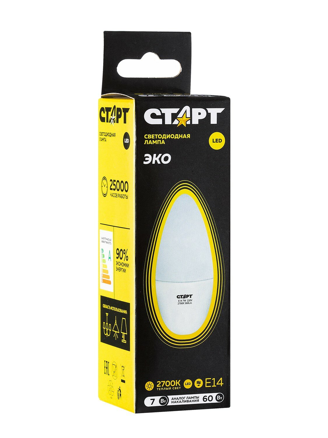 Лампа светодиодная СТАРТ - фото №8
