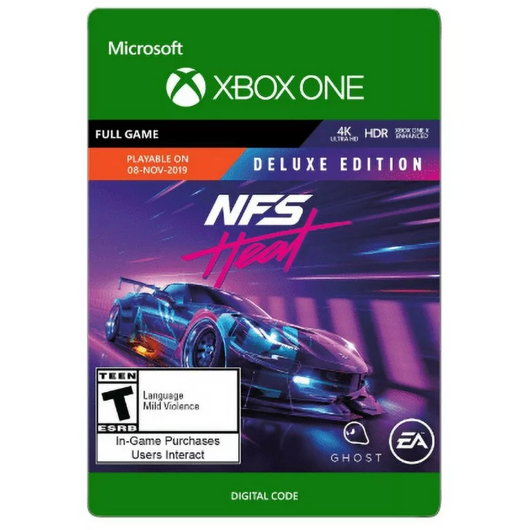 Игра Need for Speed Heat — издание Deluxe для Xbox One/Series X|S, Русский язык, электронный ключ Аргентина