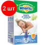 Средство от насекомых MOSQUIT Жидк-ть от комаров 30 ноч Нежная защ д/детей 2 шт.