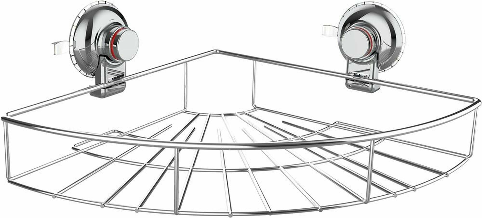 Полка Gromell KITIR 145x260x260 мм серебристая