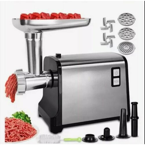 Мясорубка электрическая мясорубка 3200Вт насадки в комплекте функция реверса лезвия из высококачественной нержавеющей стали2869 850000₽