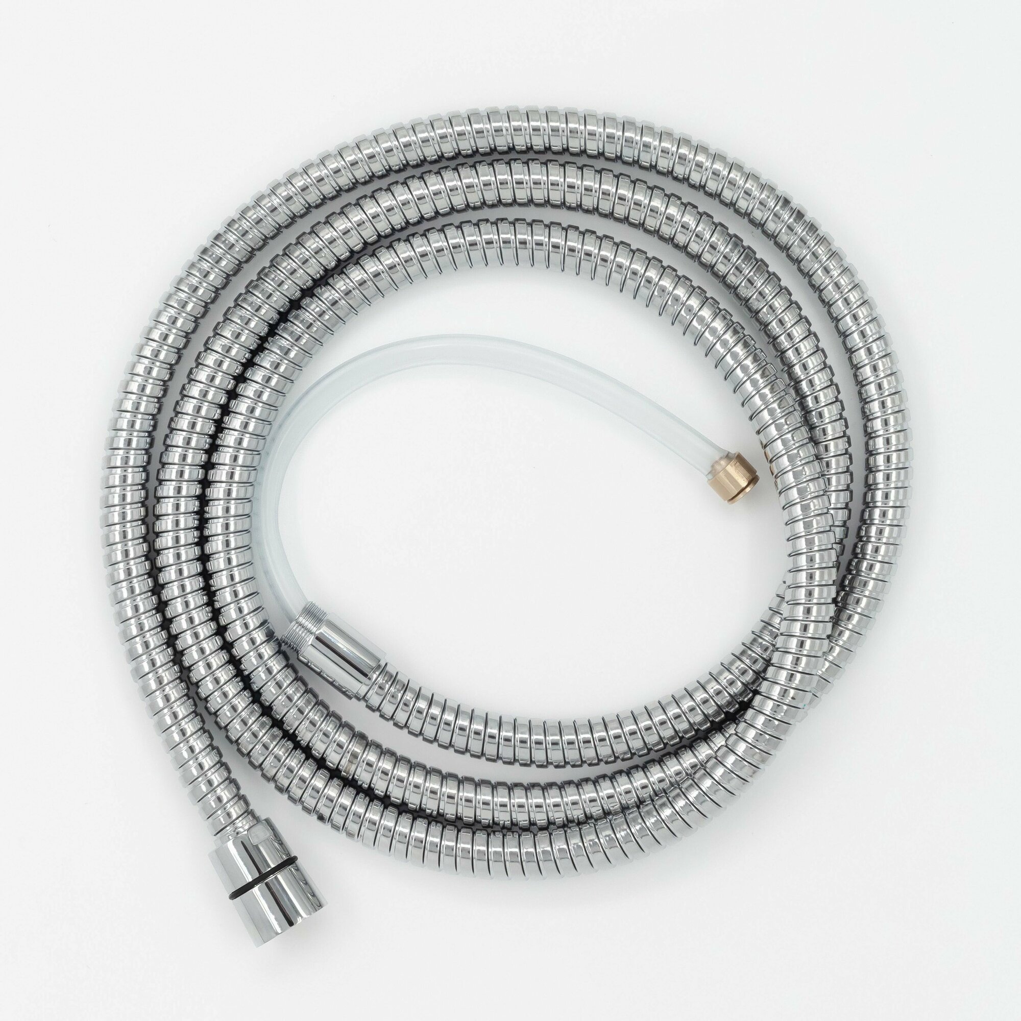 фото SONAS / Шланг для душа выдвижной лейки 2 метра хром / Код 16009