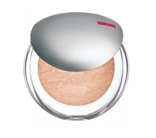 Пудра компактная запеченная PUPA Luminys Baked Face Powder, тон №05 Amberlight (52405)