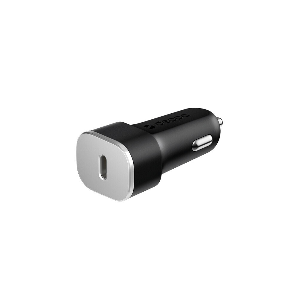 Автомобильное зарядное устройство DEPPA Power Delivery, USB type-C, 2.1A, черный - фото №8