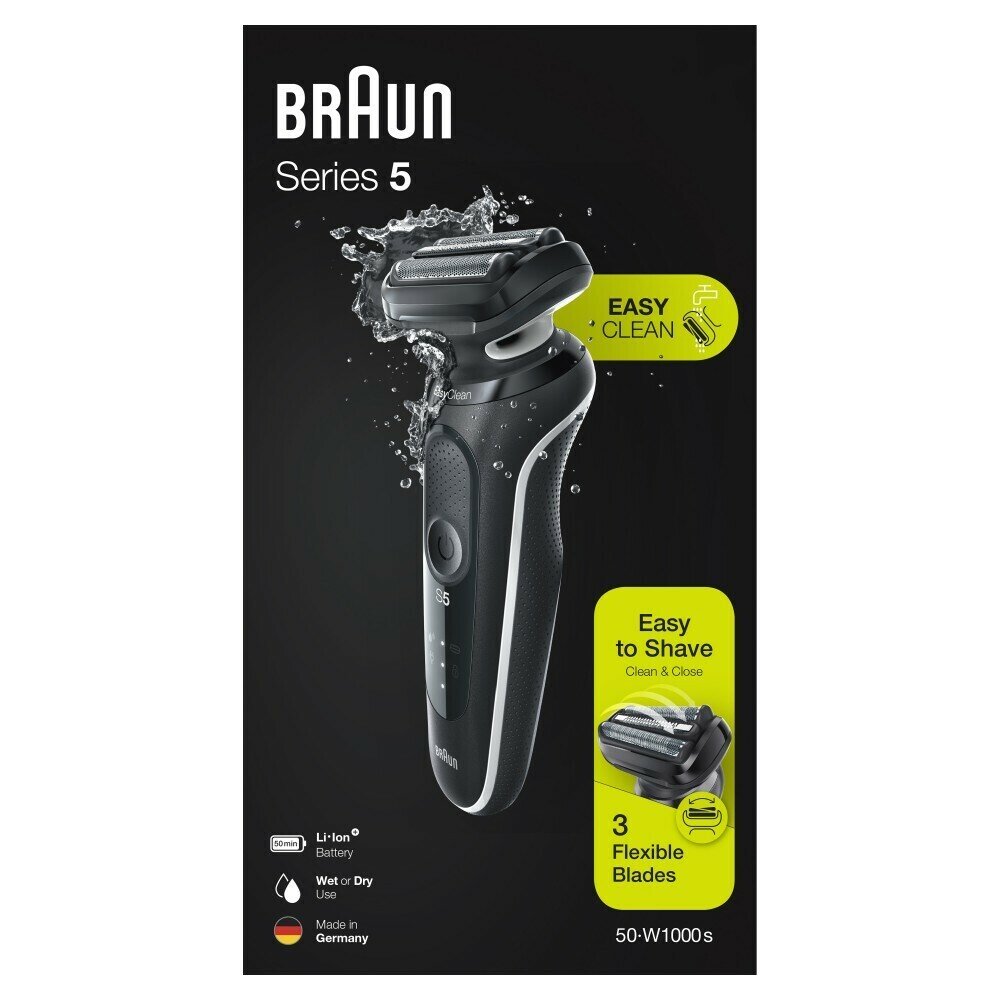 Электробритва BRAUN Series 5 50-M1000s, черный - фото №11