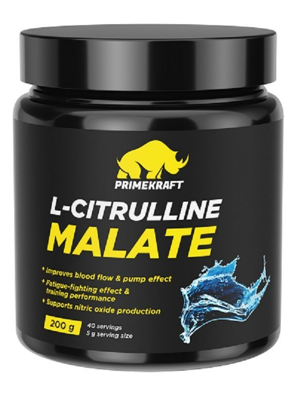 Prime Kraft L-Citrulline Malate, 200 g (200 гр.)