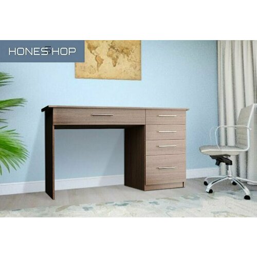 Письменный стол Тэйс для школьника ЛДСП дуб молочный 1055х45х80 14945₽