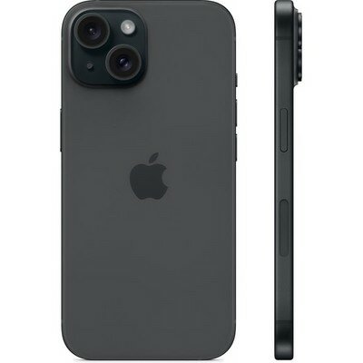 Смартфон Apple iPhone 15 128ГБ, nano SIM + eSIM, черный — фото 1